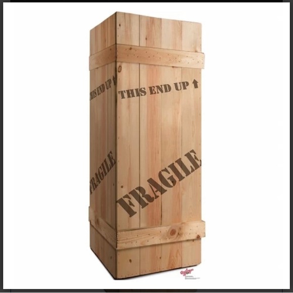 Fragile Leg Lamp Crate A Christmas Story Cardboard Cutout - Picture 1 of 1